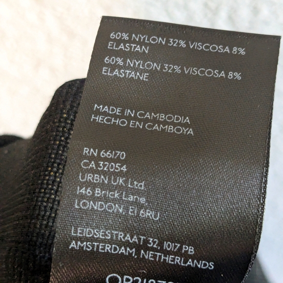 Anthropologie Maeve Colette Knit Crop Wide-Leg Pants Black High Rise Stretch 24W - Picture 7 of 8